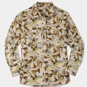 Floral Camo Button Down Shirt